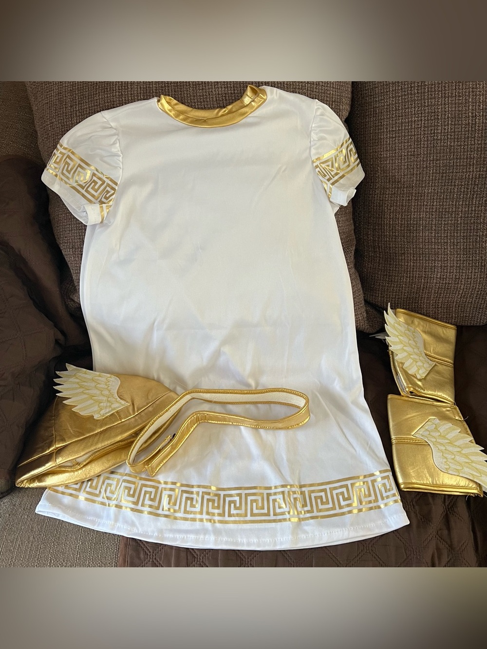 Boy's Ancient Greek God Hermes Costume | Olympian Gods Cosplay Outfit for Kids
